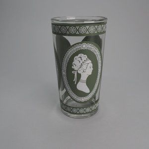VTG Dominion Jasperware Cameo Tumbler